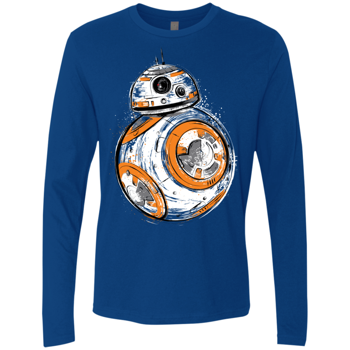 Astromech Droid Men's Premium Long Sleeve