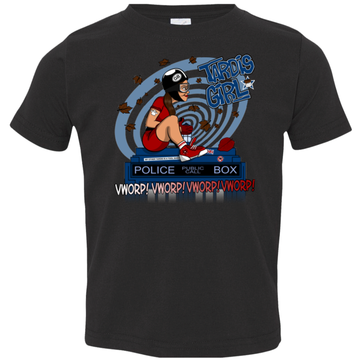 Tardis Girl Toddler Premium T-Shirt