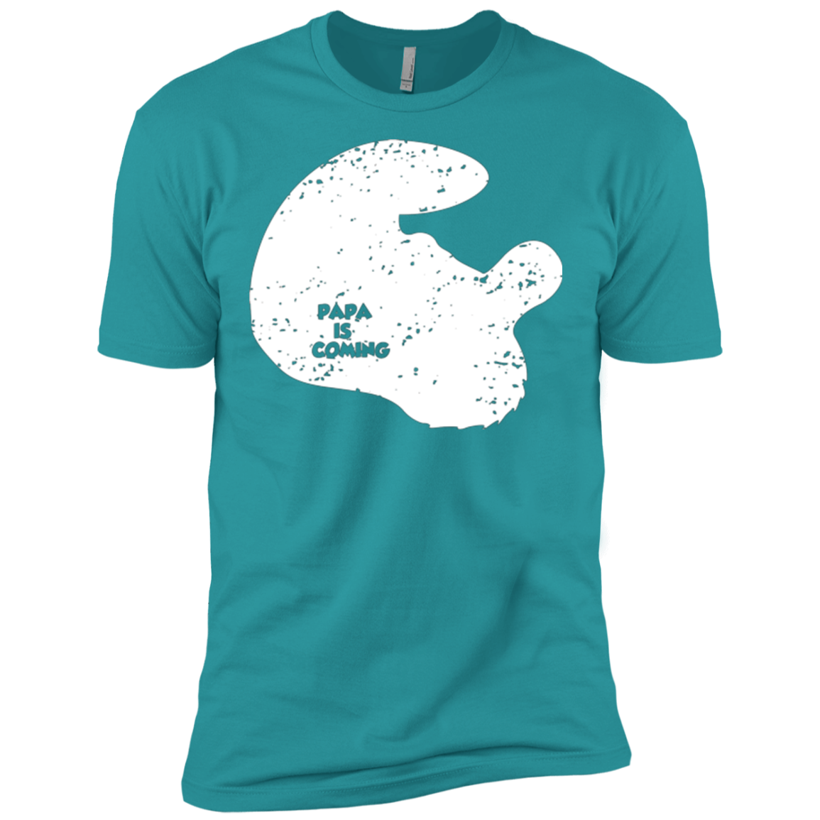 Papa Is Coming Men's Premium T-Shirt