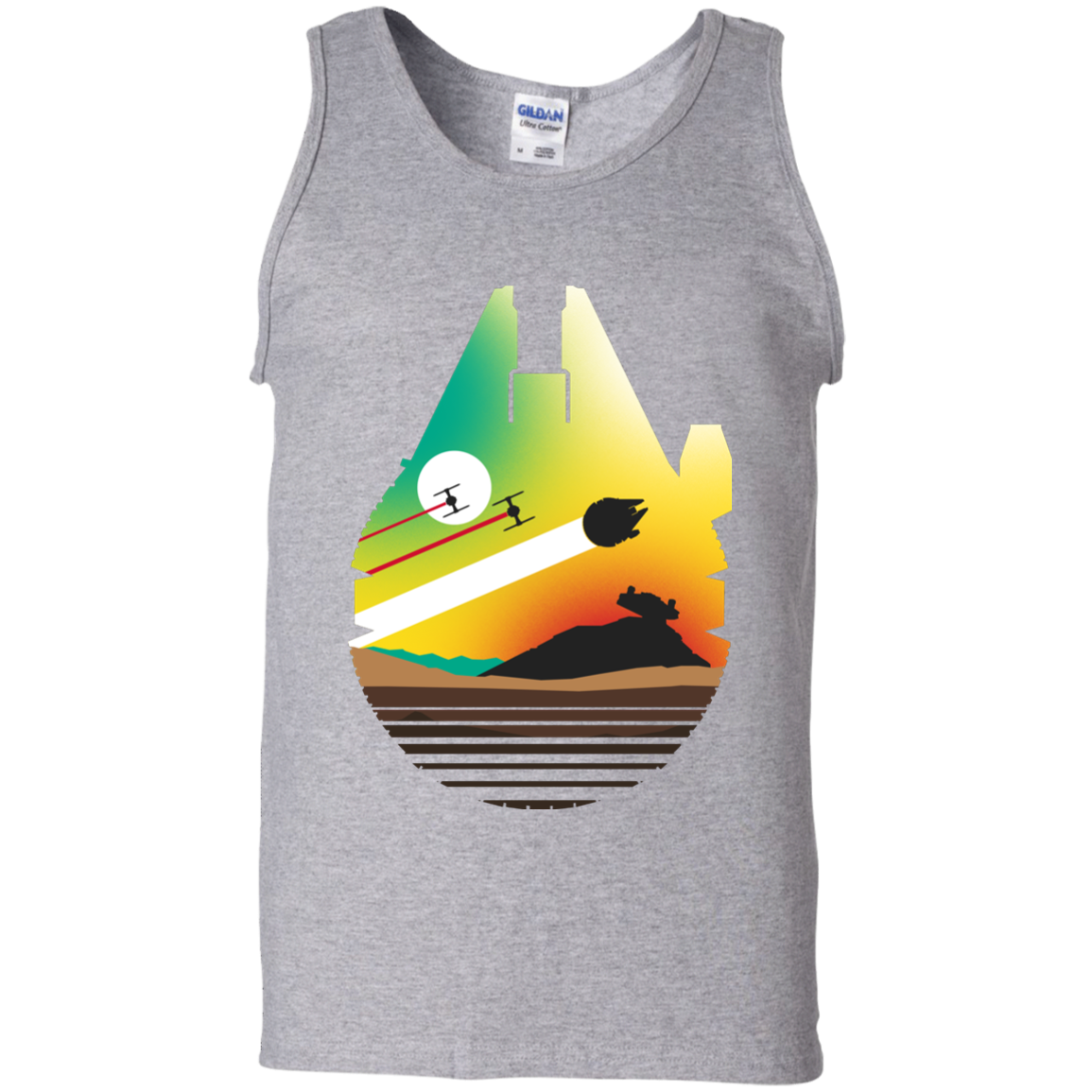 Escape from Desert Planet Men's Tank Top