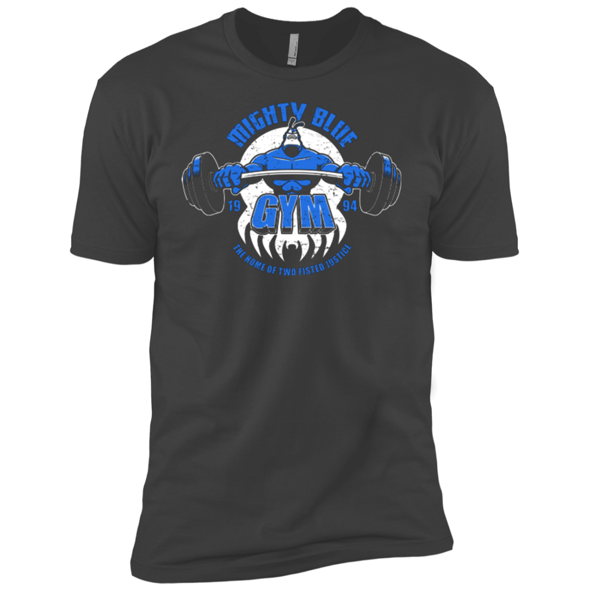Mighty Blue Gym Boys Premium T-Shirt