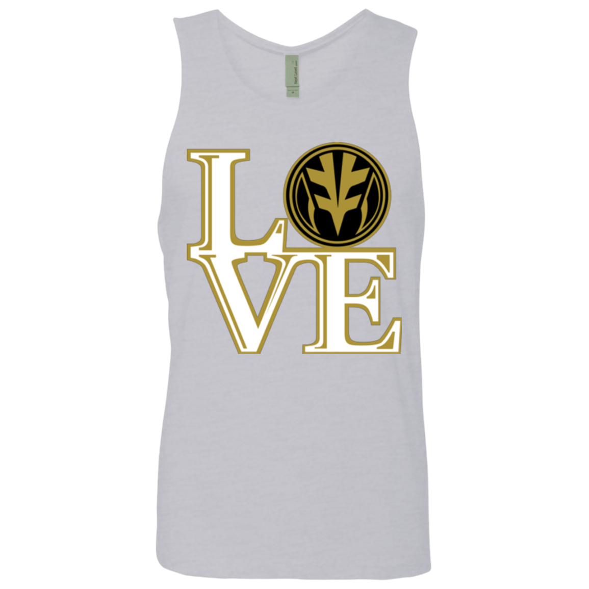 White Ranger LOVE Men's Premium Tank Top