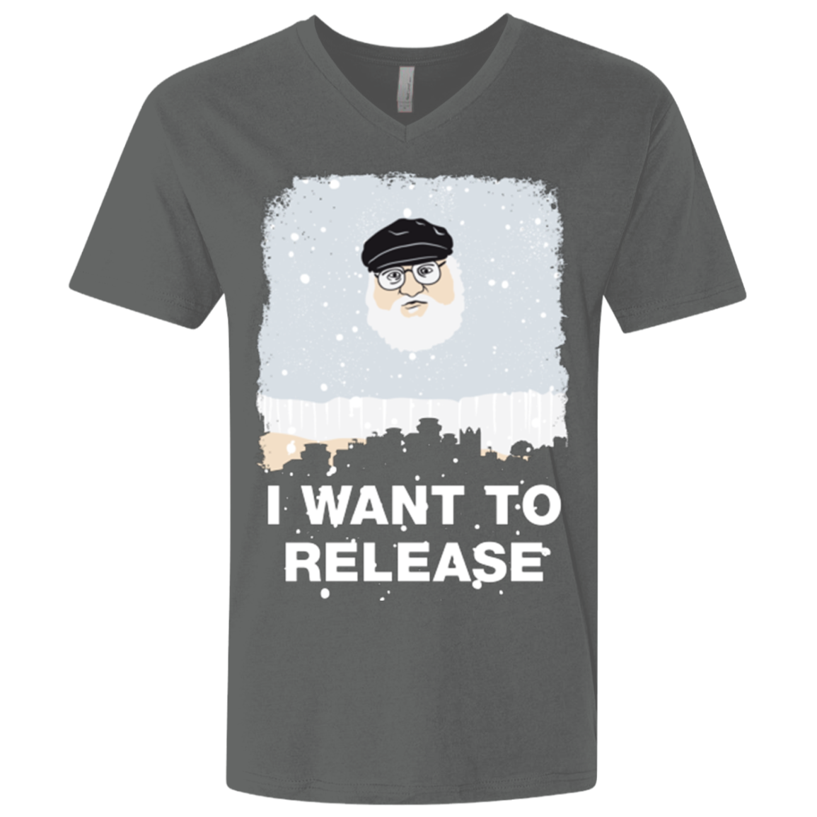 I Want to Release Men's Premium V-Neck