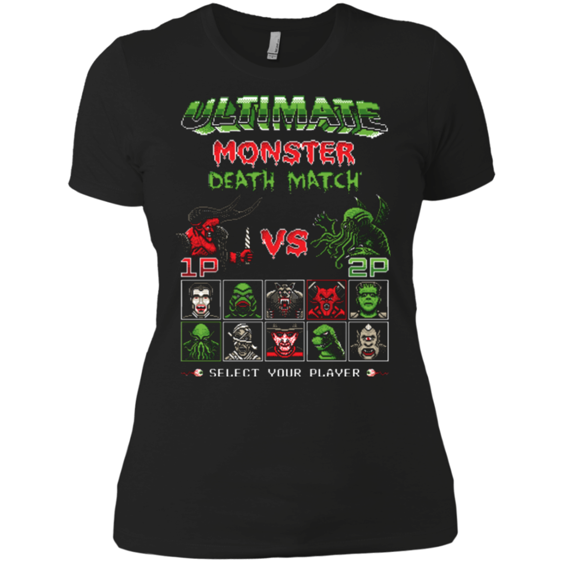 Monster Death Match Women's Premium T-Shirt