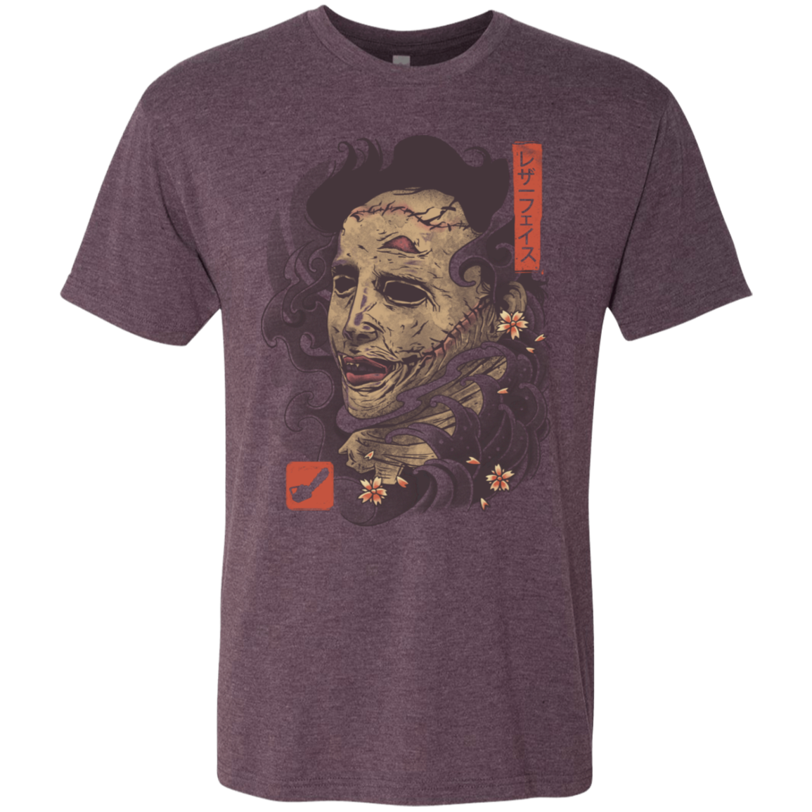 Oni Leather Mask Men's Triblend T-Shirt