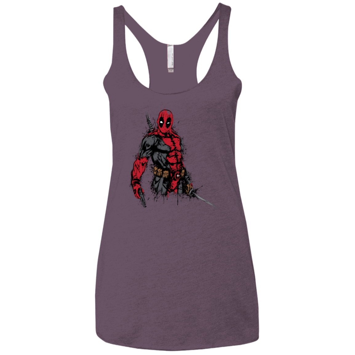 The Merc (2) Women's Triblend Racerback Tank