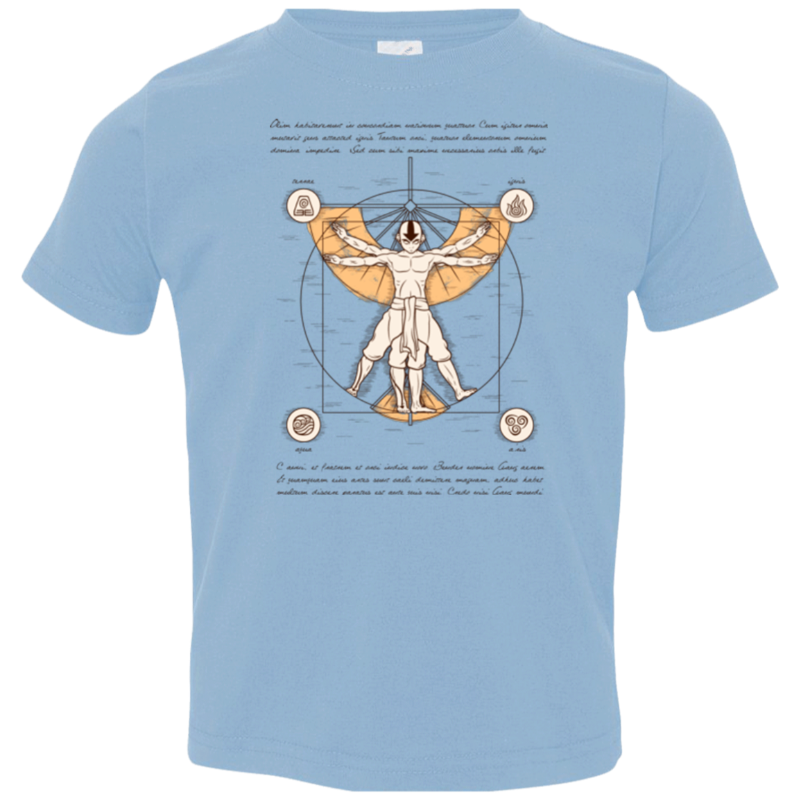 Vitruvian Aang Toddler Premium T-Shirt