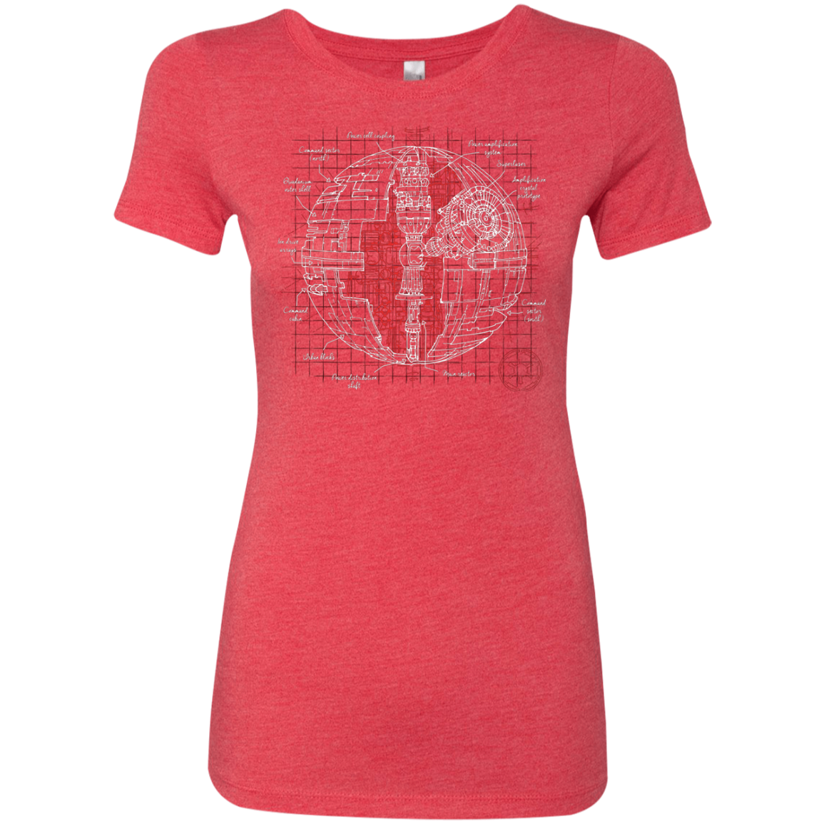 Death Star Plan Women's Triblend T-Shirt