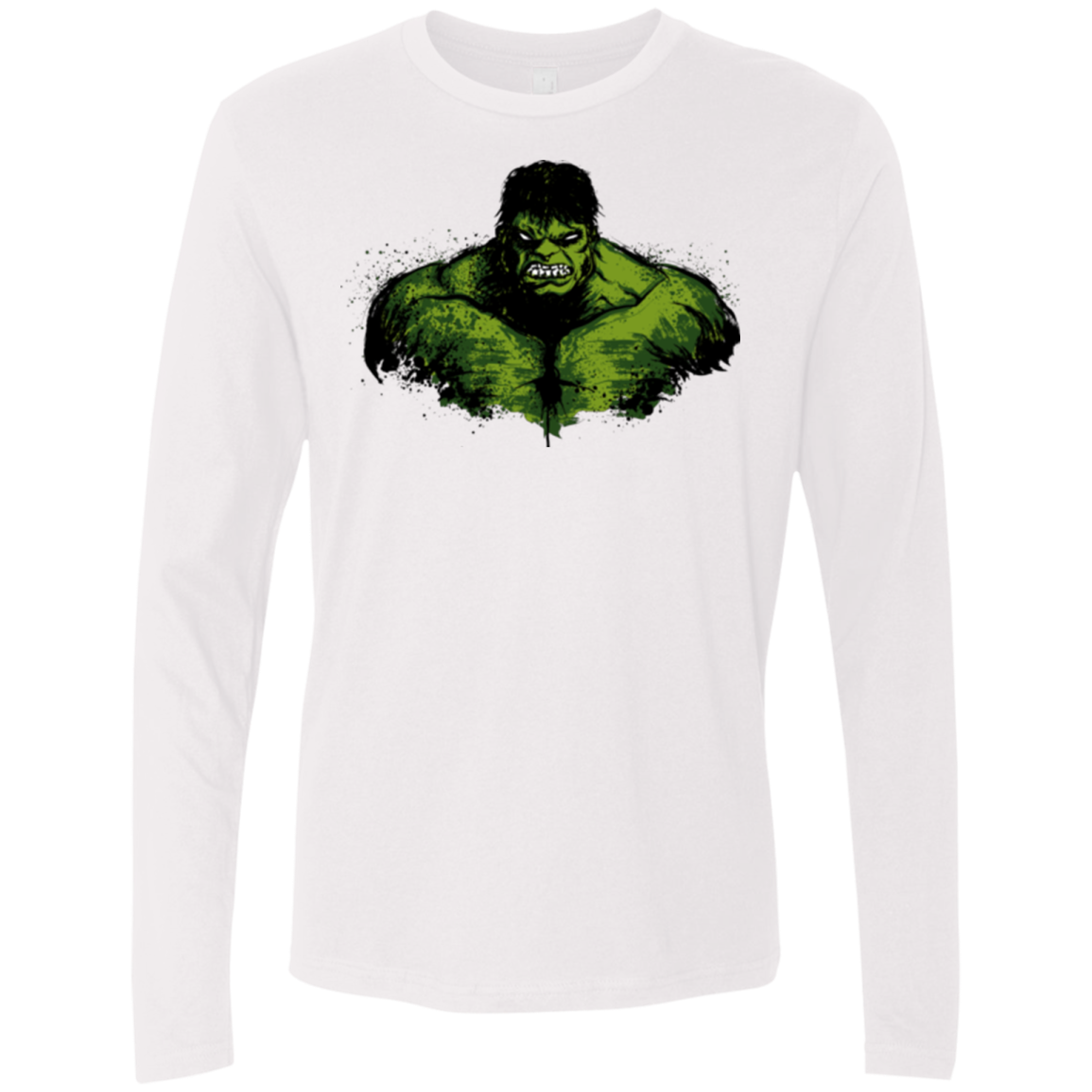 Green Fury Men's Premium Long Sleeve