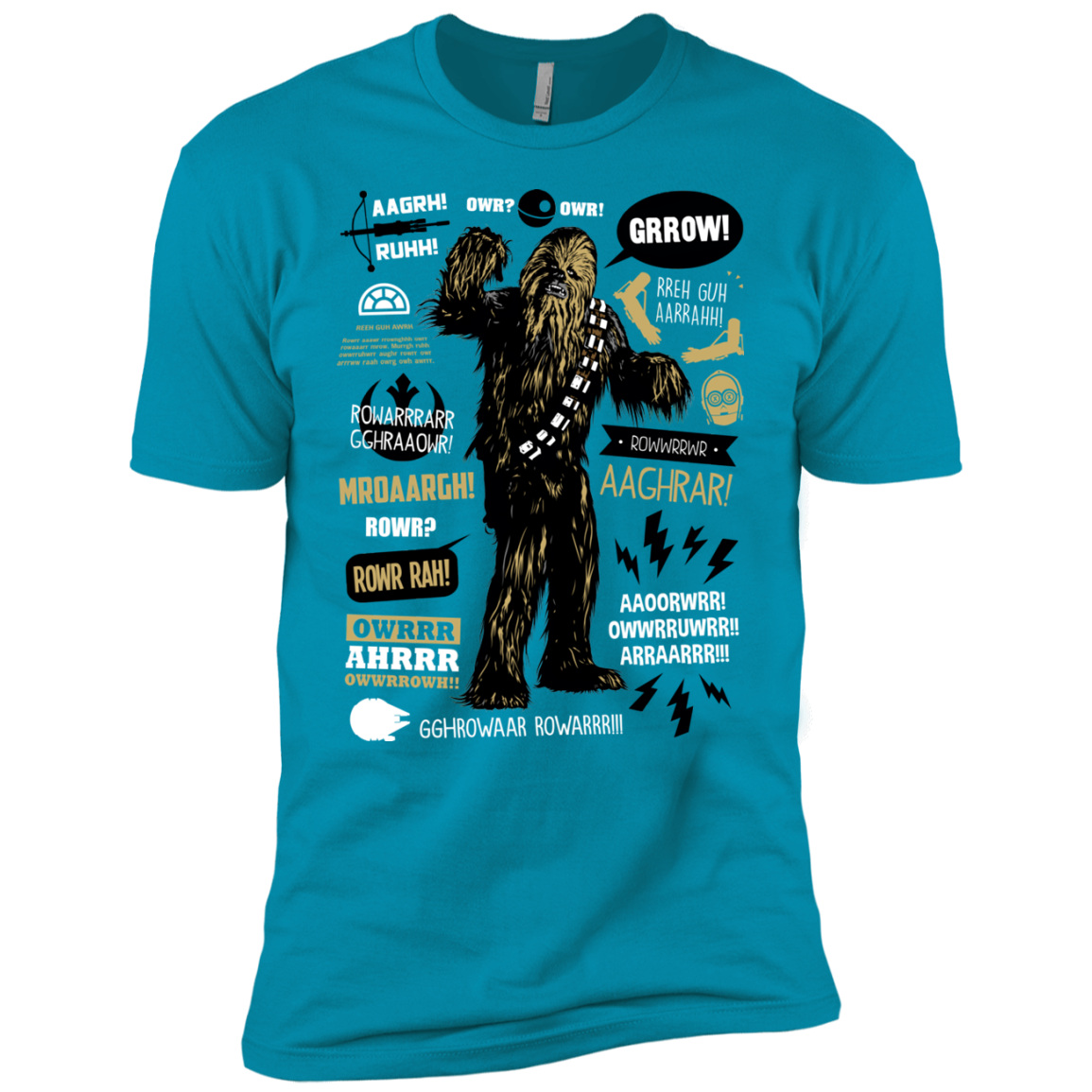 Wookie Famous Quotes Boys Premium T-Shirt