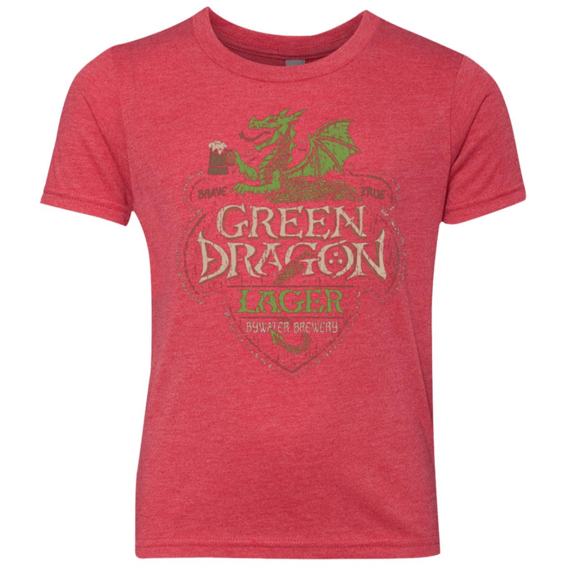 Green Dragon Youth Triblend T-Shirt