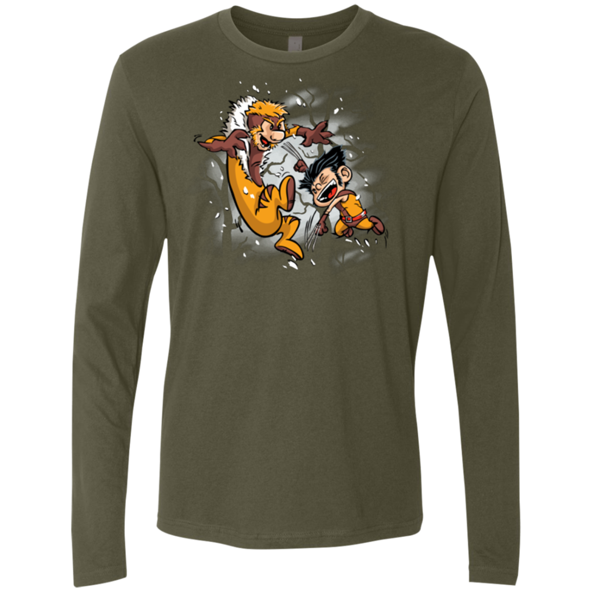 Logan and Victor Men's Premium Long Sleeve