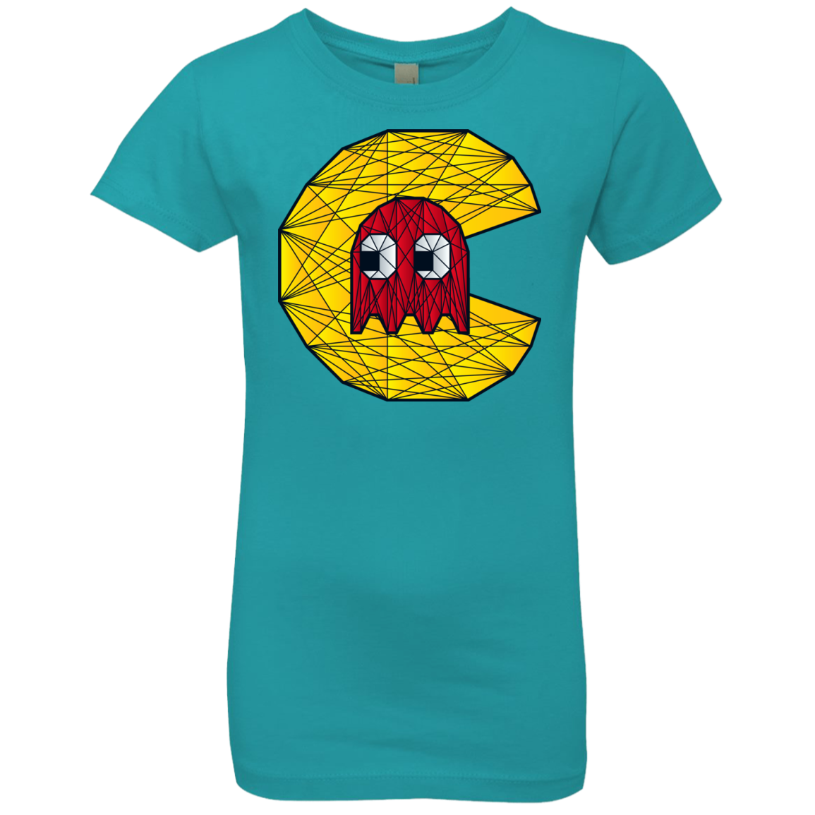 Poly Pac Man Girls Premium T-Shirt