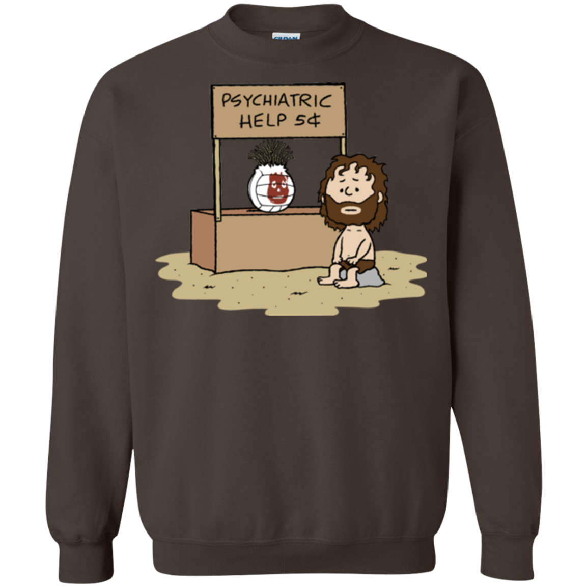 Volleyball Help Crewneck Sweatshirt