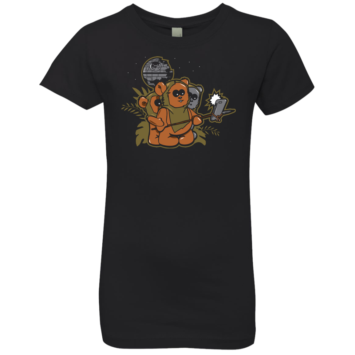 Ewok Selfie Girls Premium T-Shirt