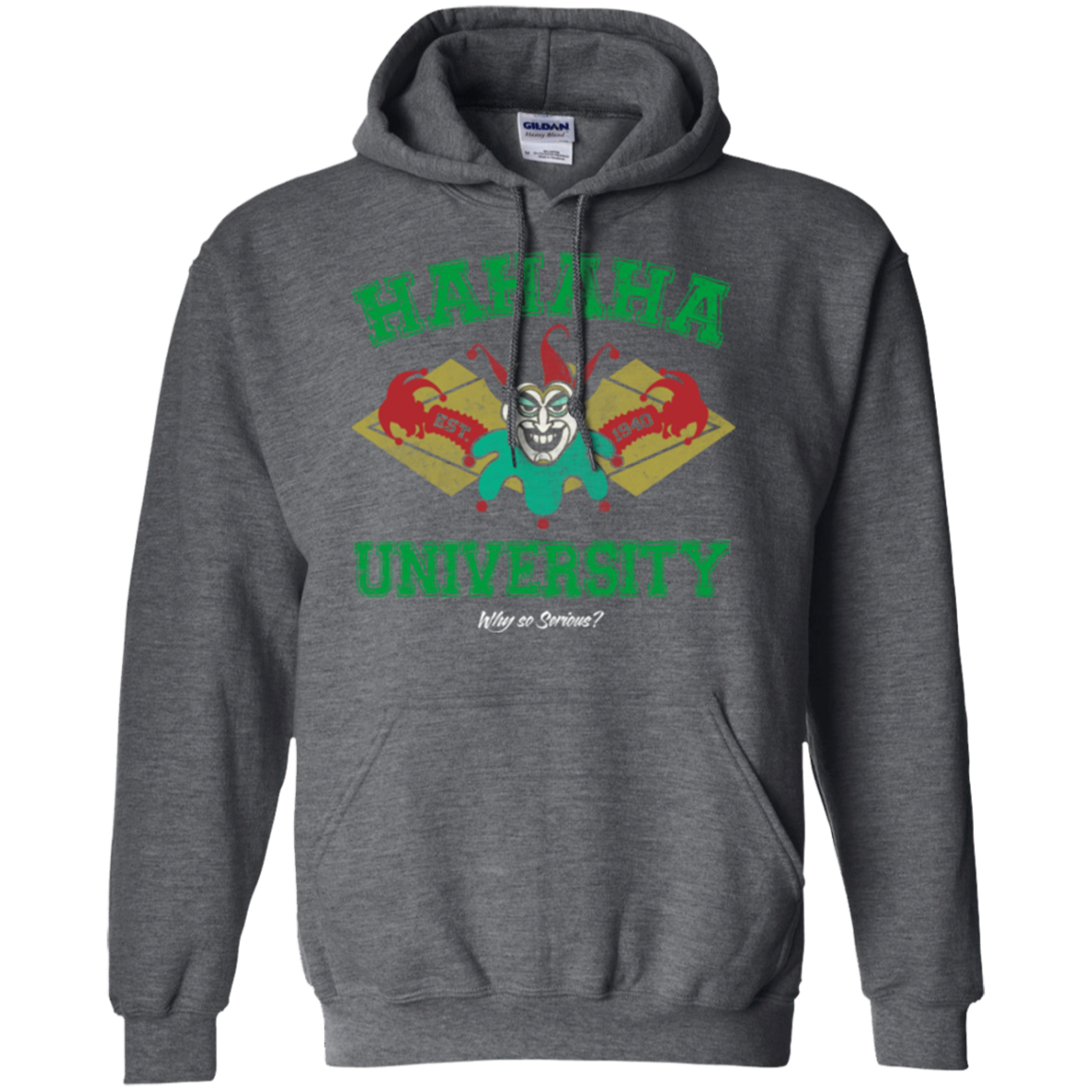 Hahaha University Pullover Hoodie