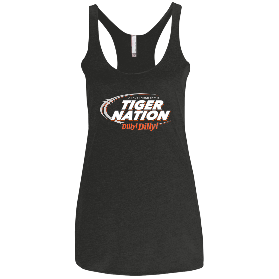 Auburn Dilly Dilly Women's Triblend Racerback Tank