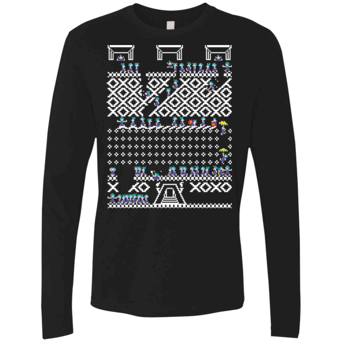 OH NO! It's Christmas! Men's Premium Long Sleeve