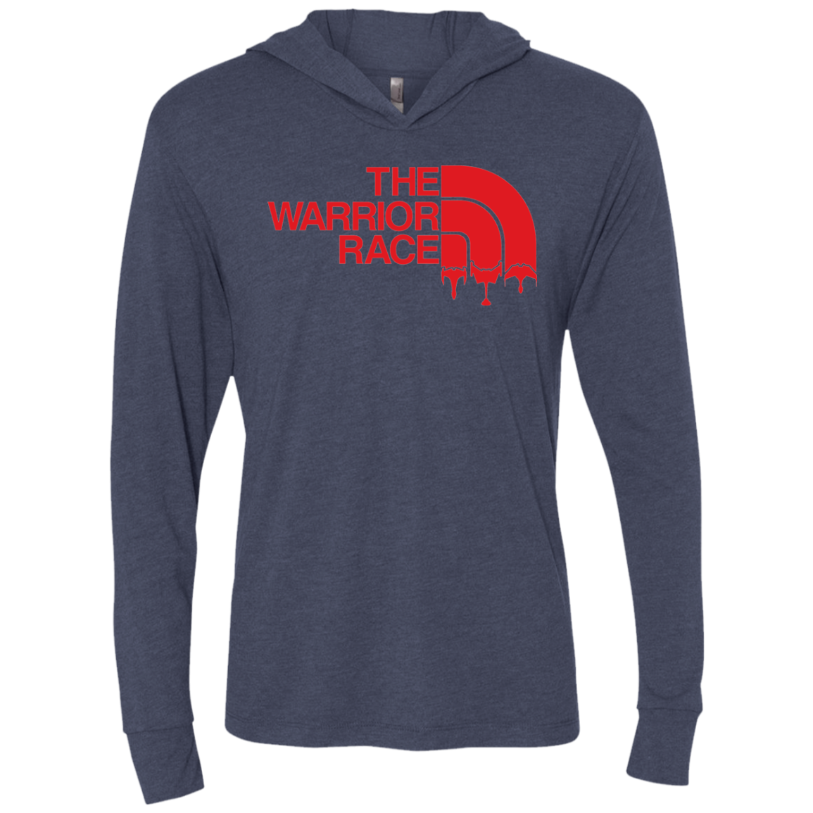 THE WARRIOR RACE Triblend Long Sleeve Hoodie Tee