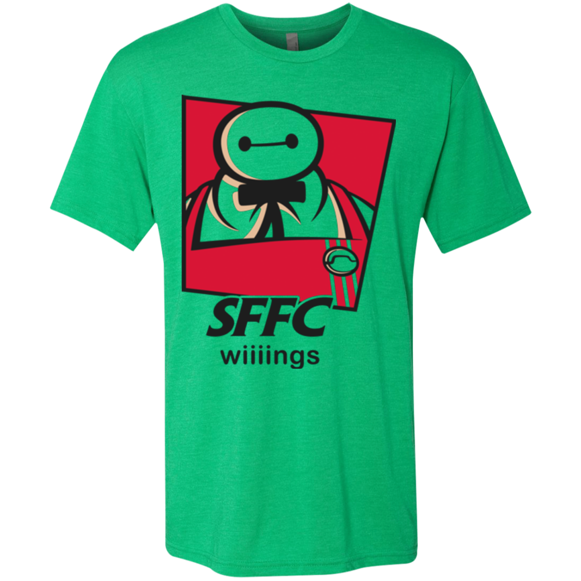 San Fransokyo Fried Chicken Men's Triblend T-Shirt