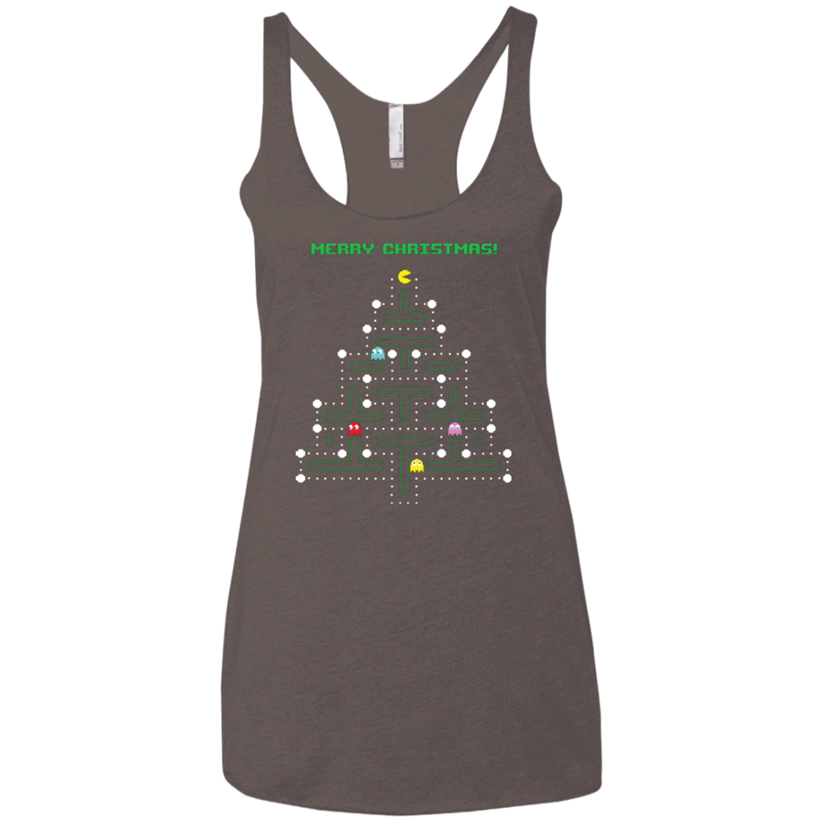 Mcpacman Women's Triblend Racerback Tank