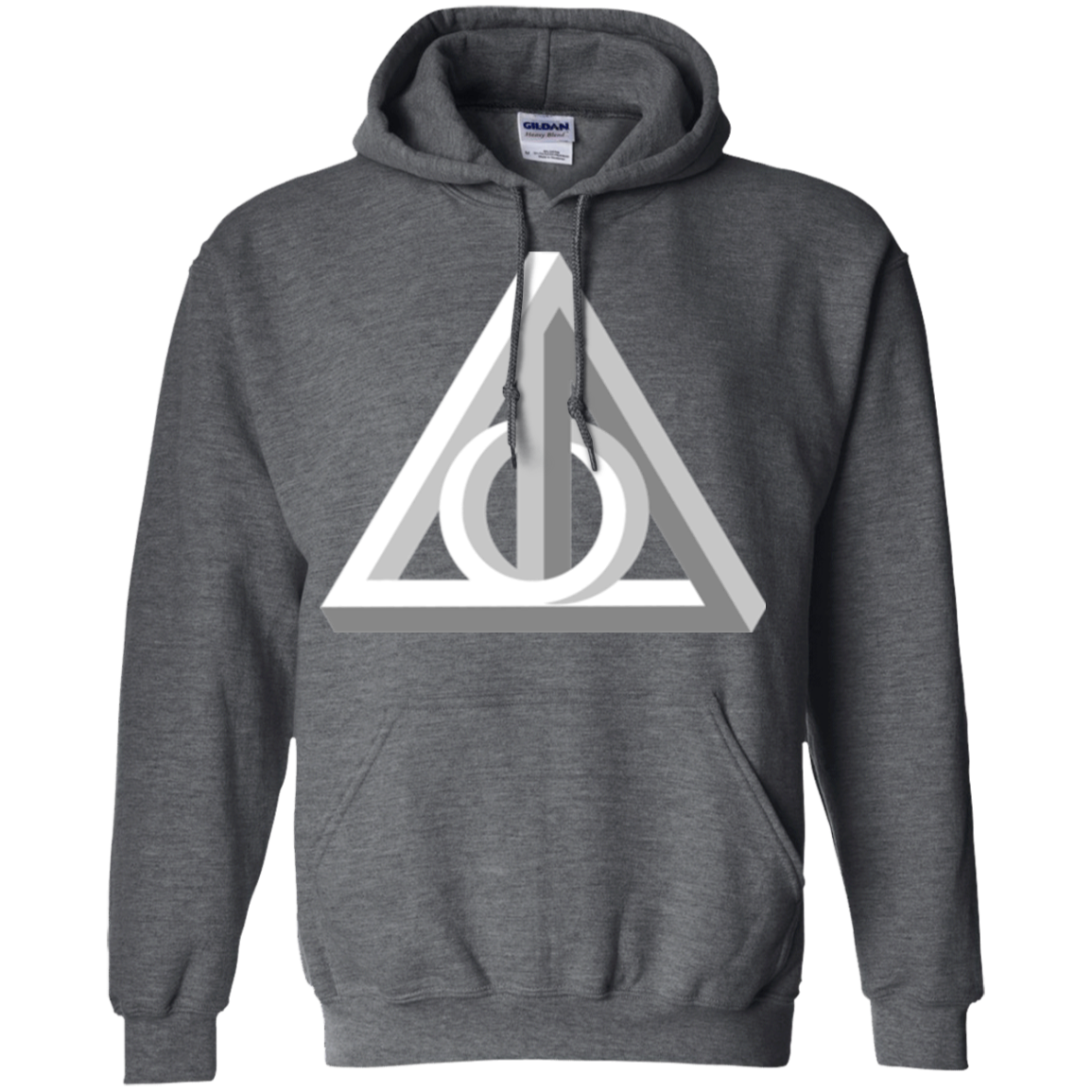 Deathly Impossible Hallows Pullover Hoodie