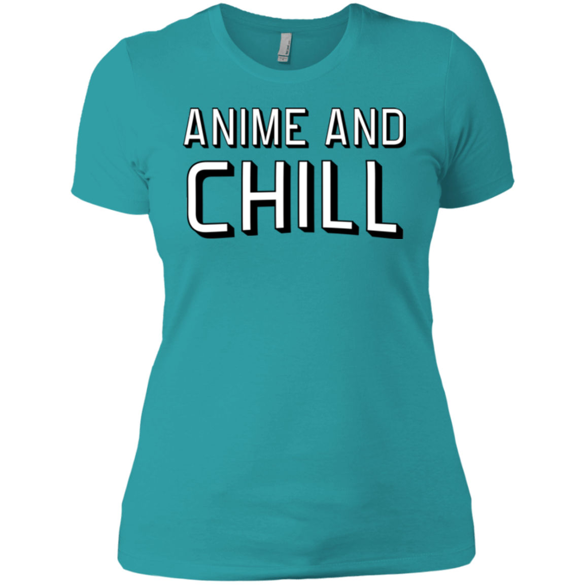 Anime and chill Women's Premium T-Shirt