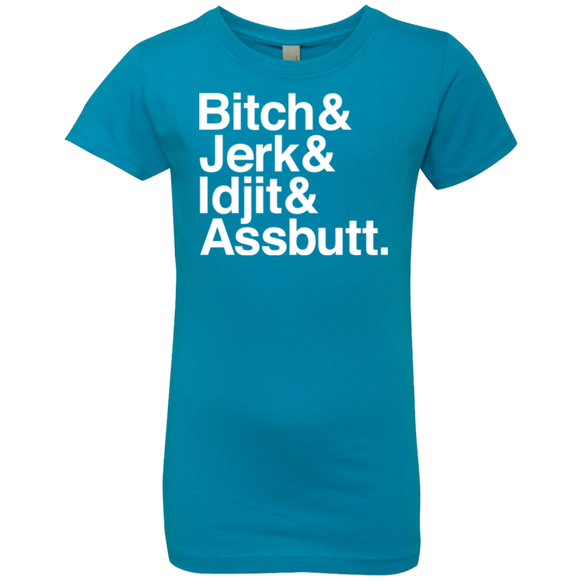 Team Free Will Helvetica Girls Premium T-Shirt