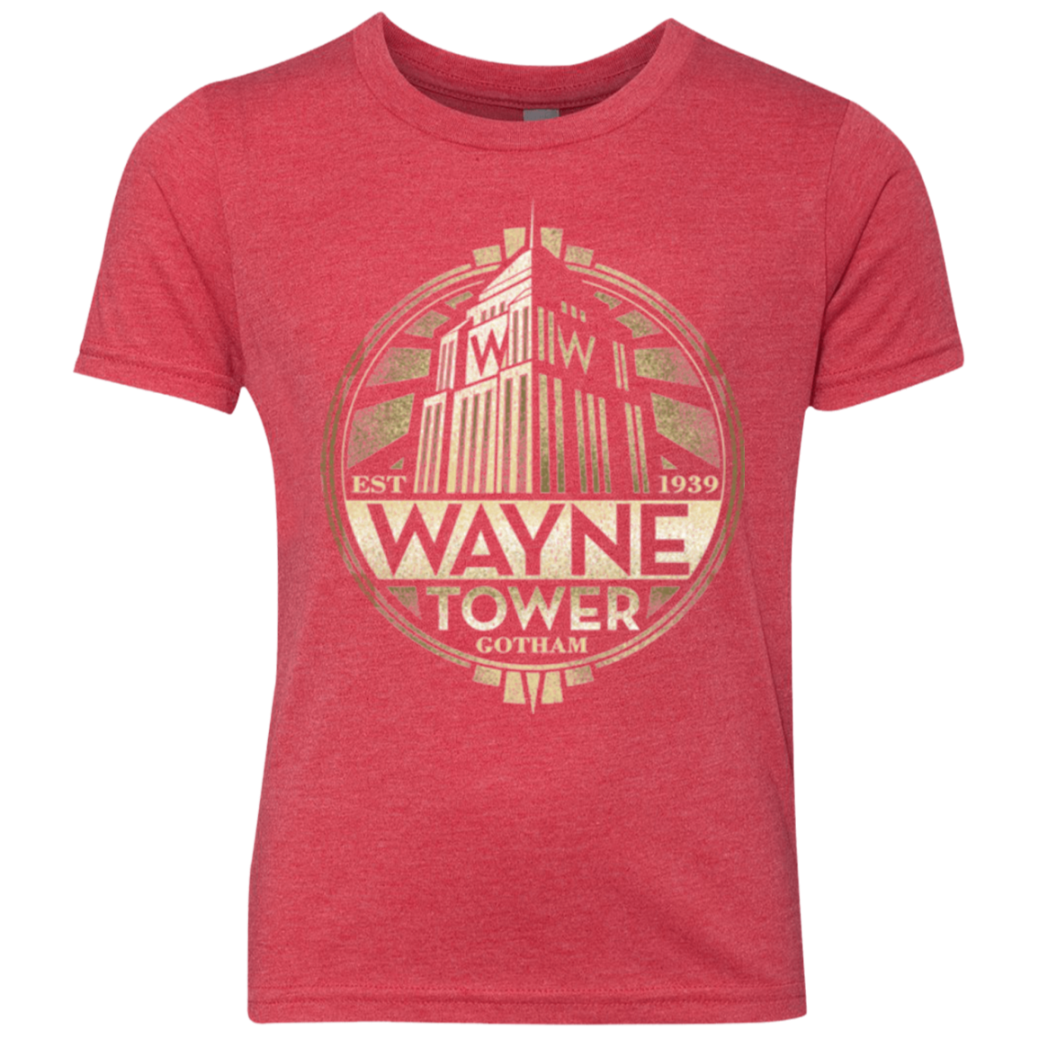 Wayne Tower Youth Triblend T-Shirt