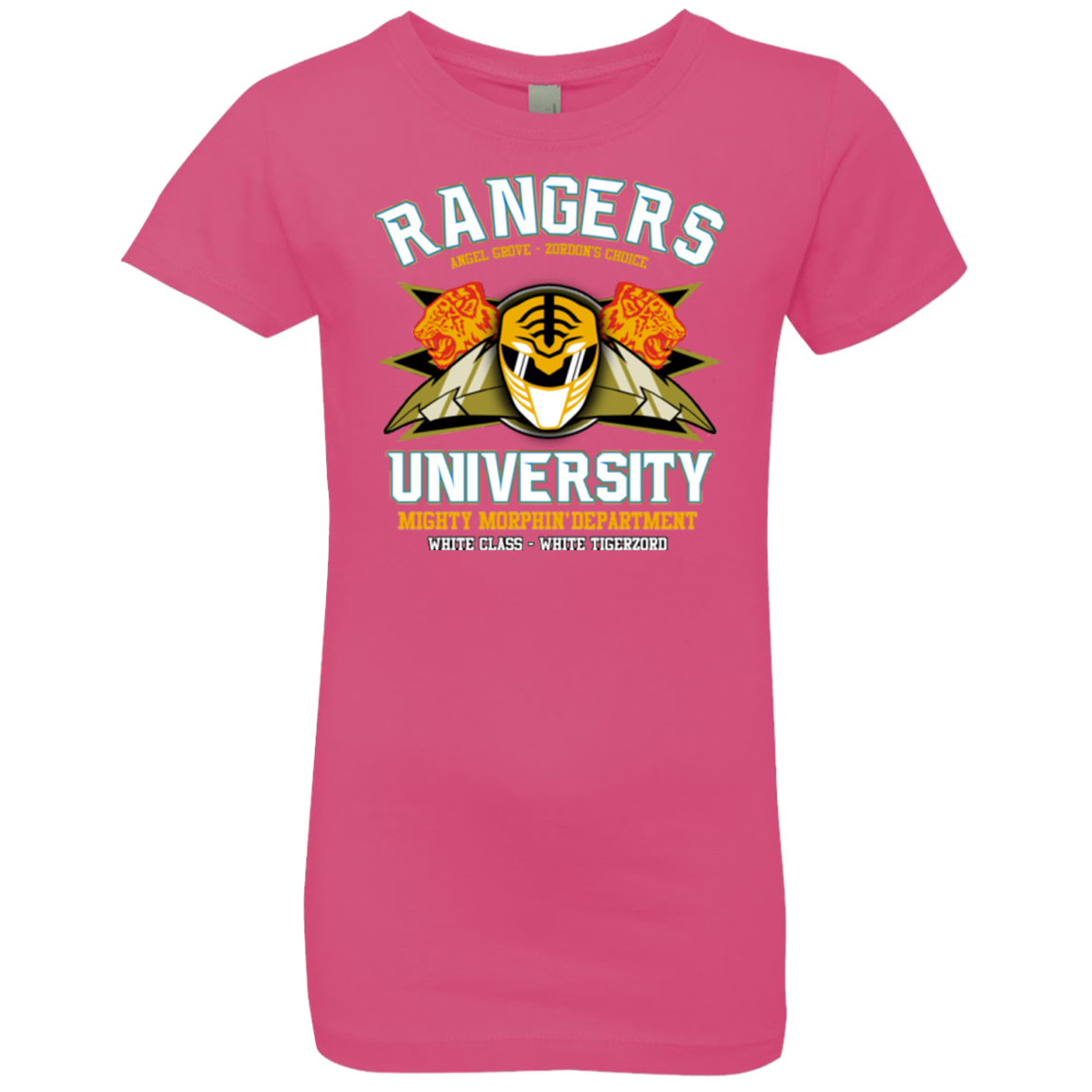 Rangers U White Ranger Girls Premium T-Shirt