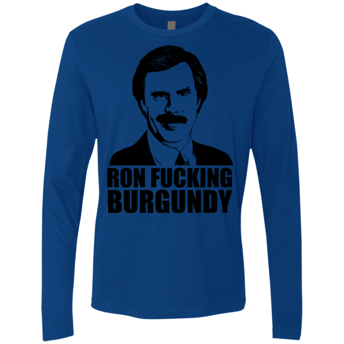 Ron Fucking Burgundy Men's Premium Long Sleeve