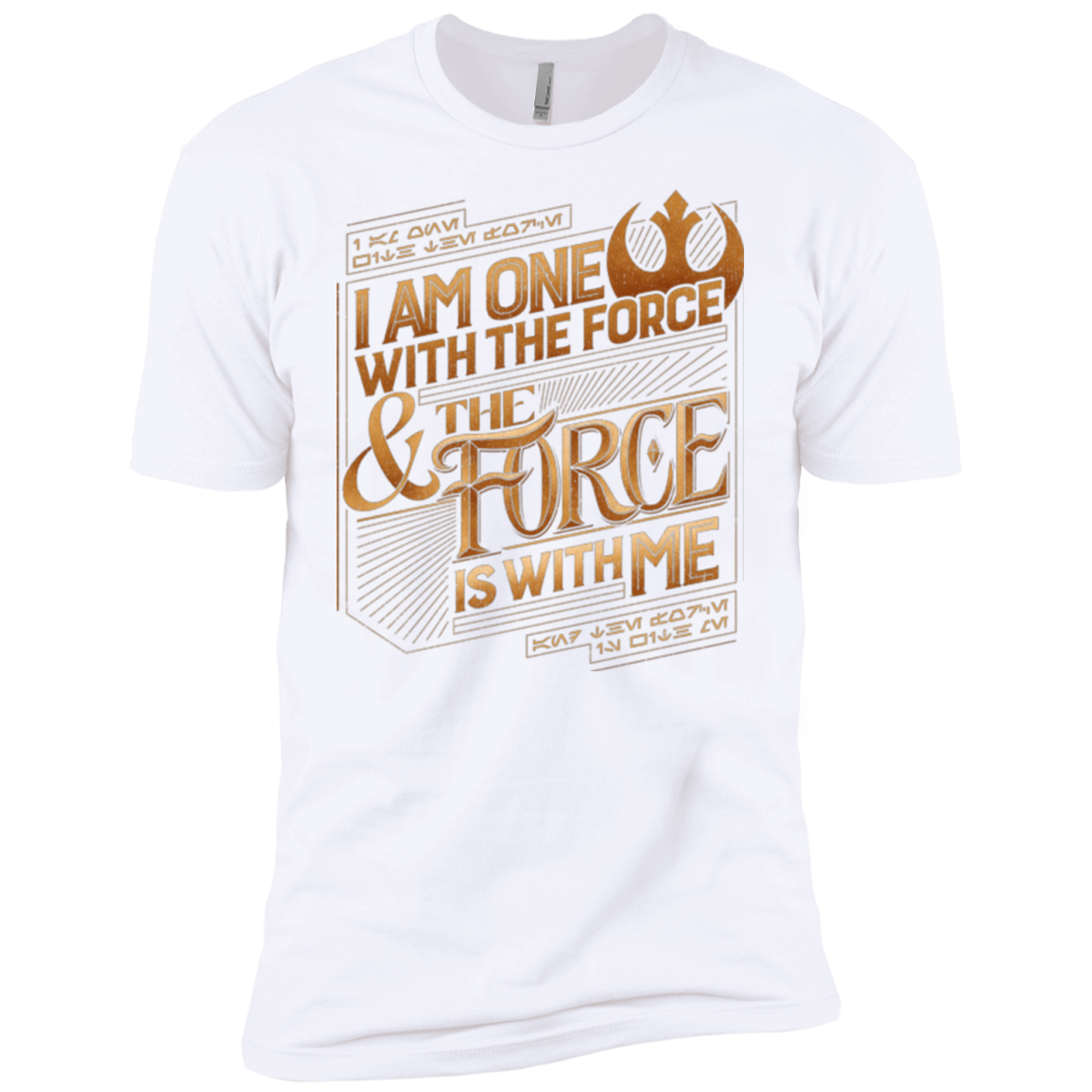 I Am One With The Force Boys Premium T-Shirt