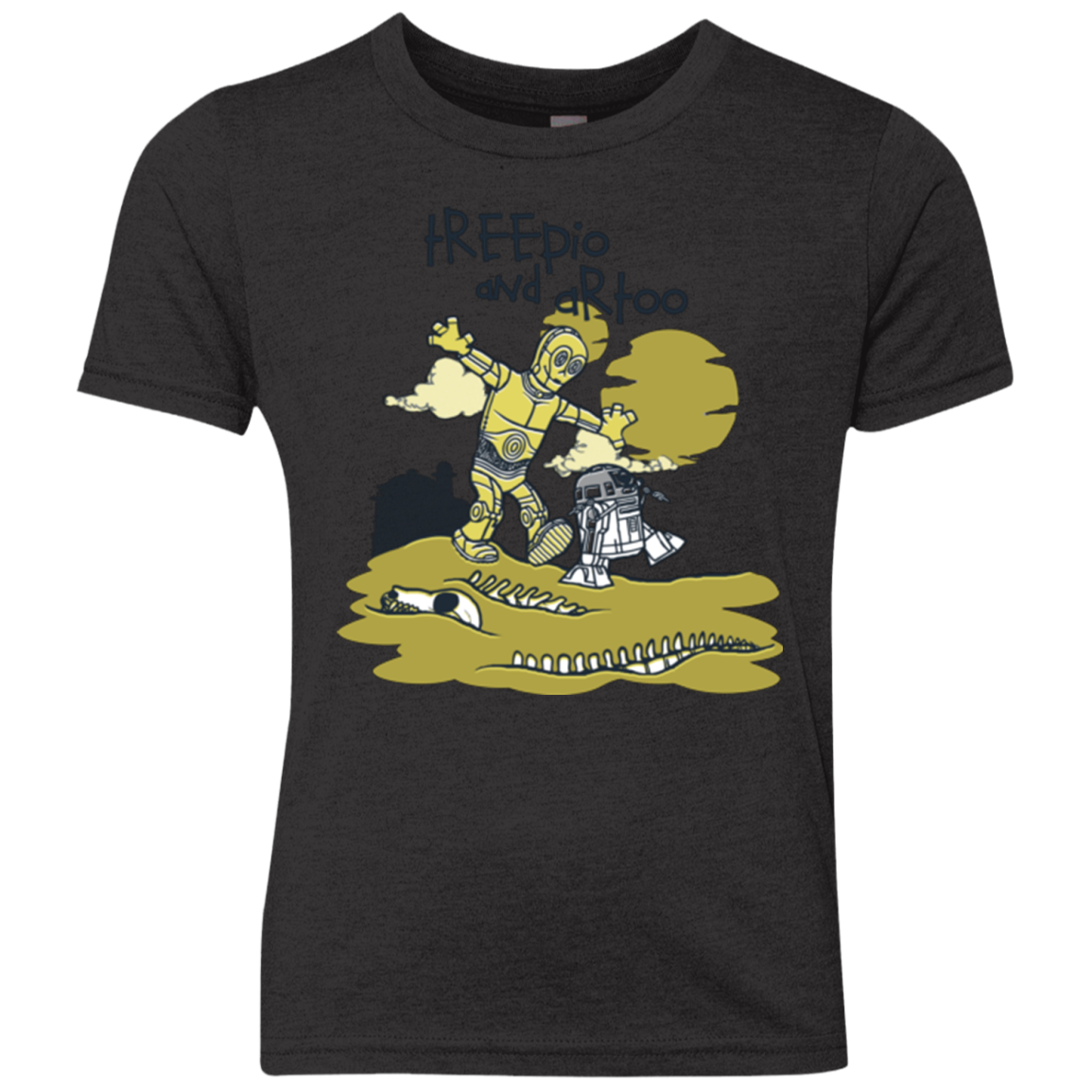 Treepio and Artoo Youth Triblend T-Shirt