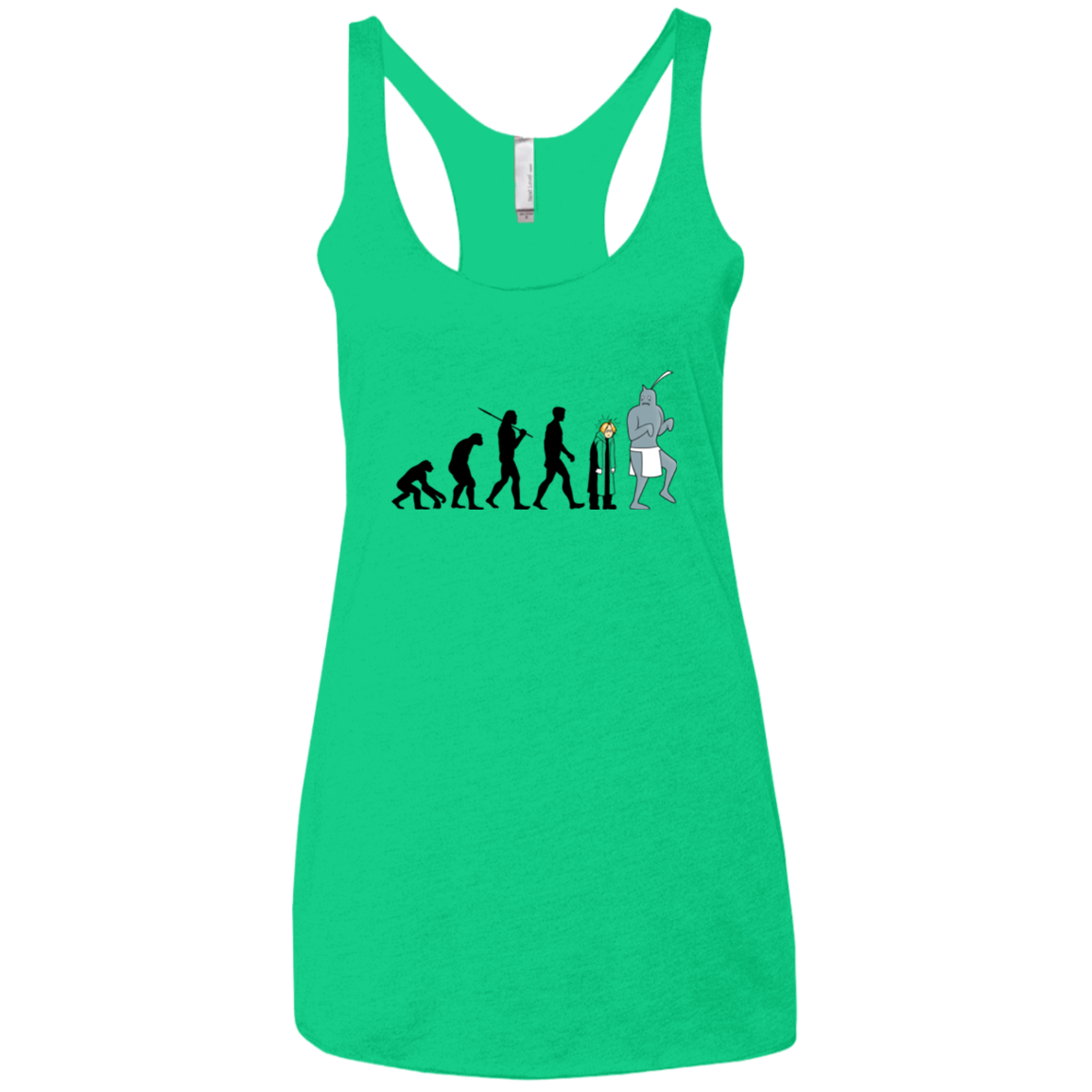 Don't Call Me Shorty Women's Triblend Racerback Tank