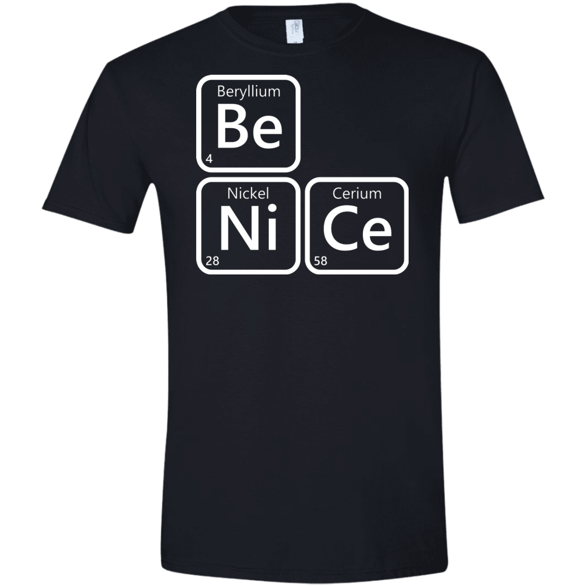 Be Nice Men's Semi-Fitted Softstyle