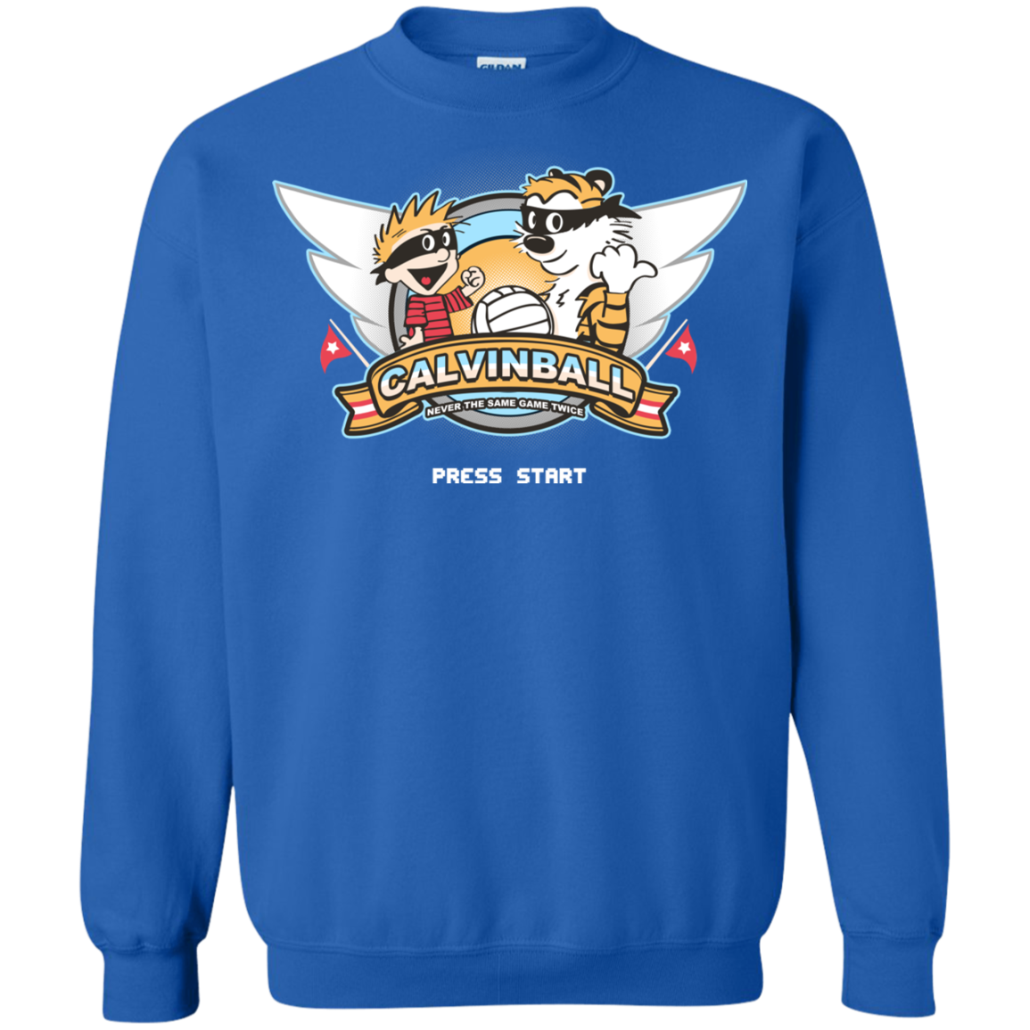 Calvinball Video Game Crewneck Sweatshirt