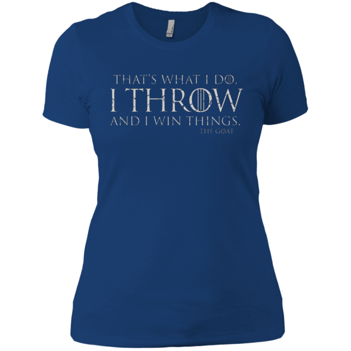 I Throw Women's Premium T-Shirt
