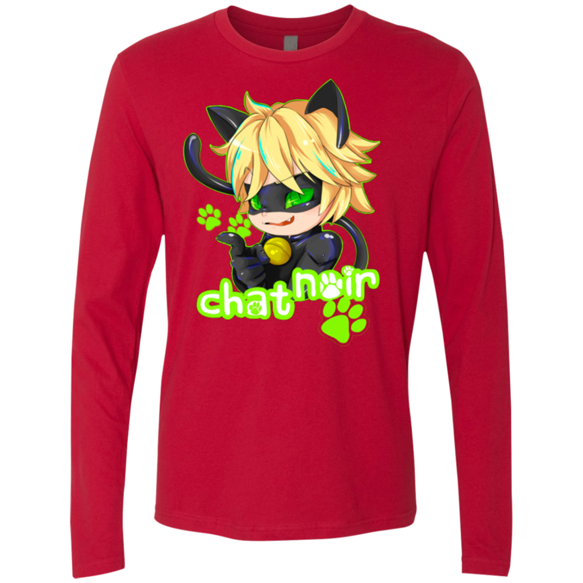 Chat Noir Men's Premium Long Sleeve