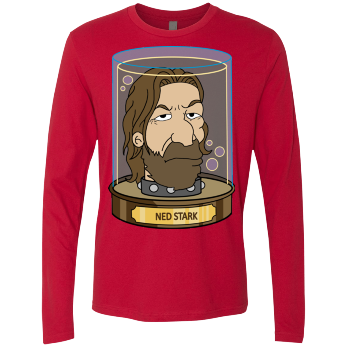 Ned Stark Head Men's Premium Long Sleeve
