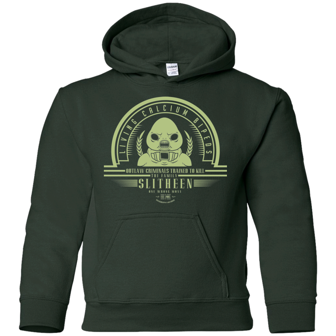 Who Villains Slitheen Youth Hoodie