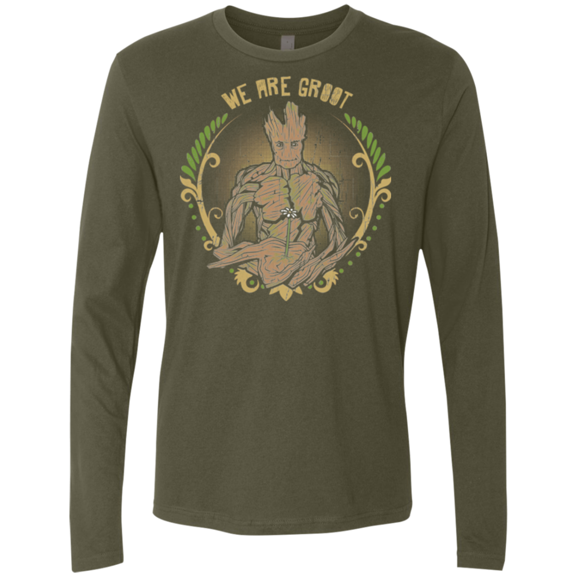 We are Groot Men's Premium Long Sleeve