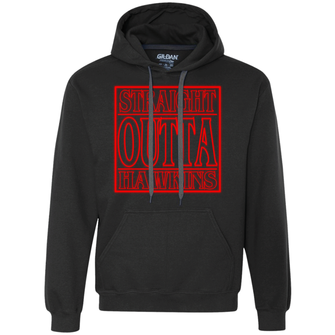 Outta Hawkins Premium Fleece Hoodie