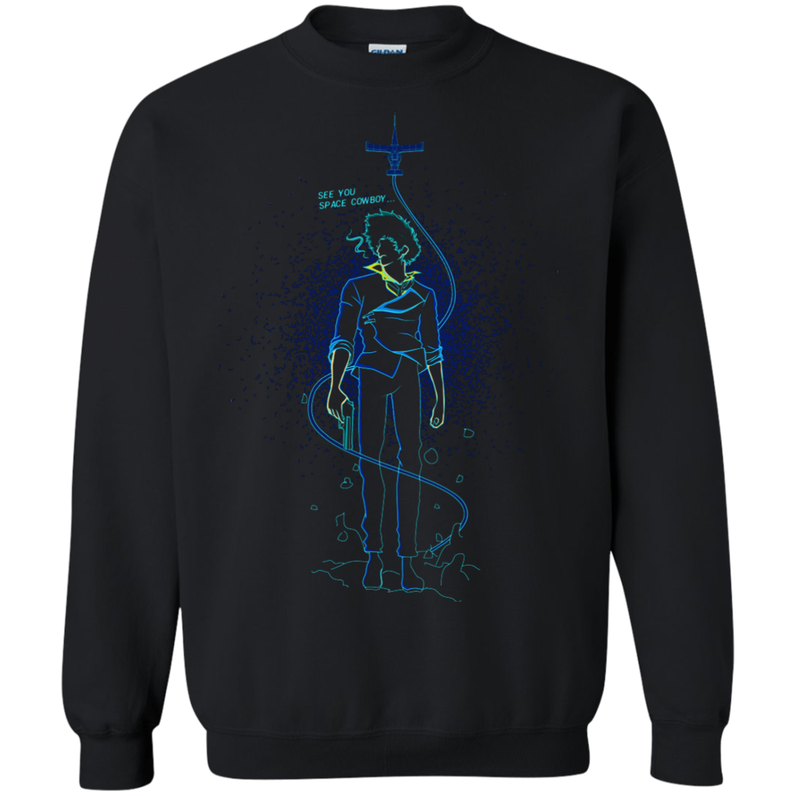 Shadow of Space Cowboy Crewneck Sweatshirt