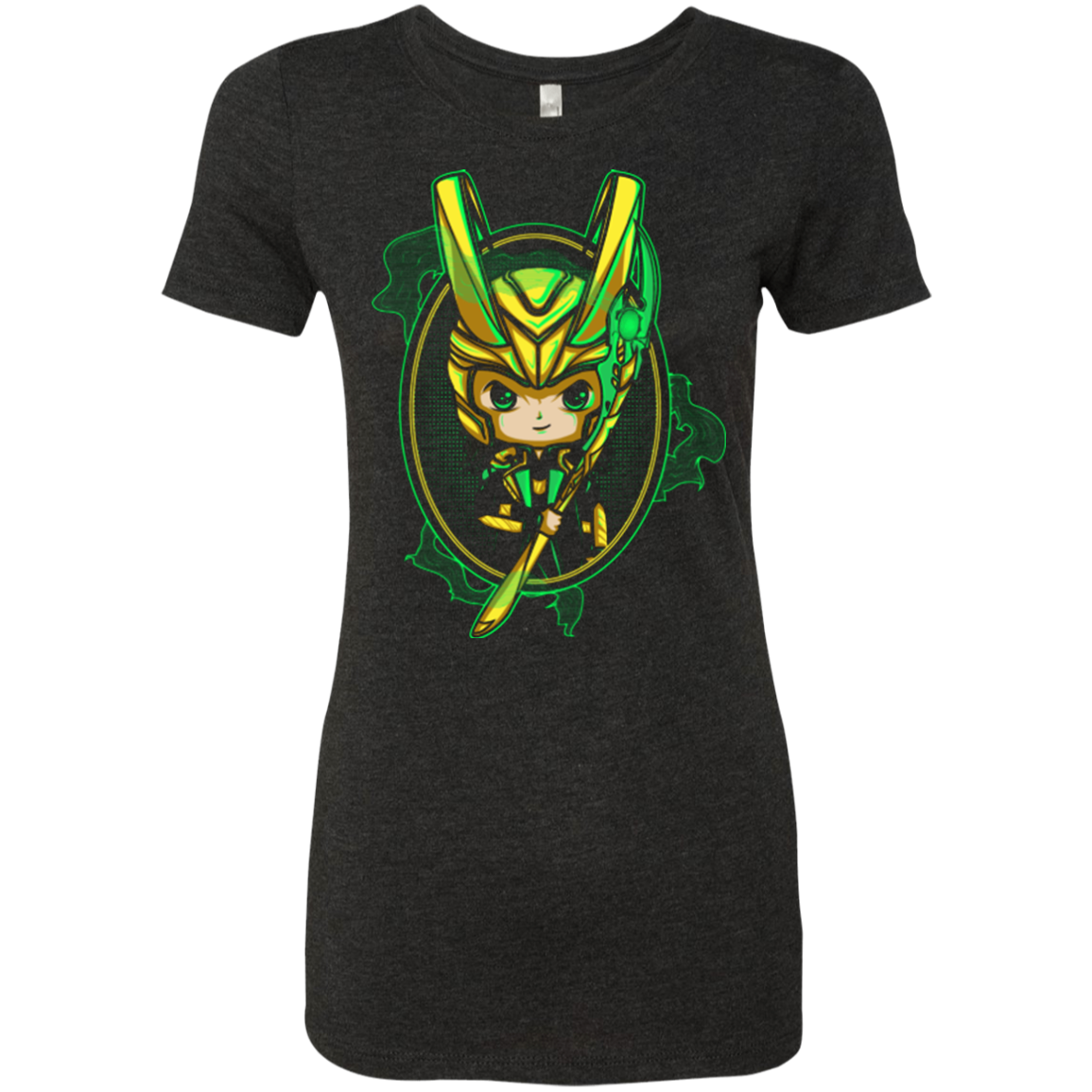 Loki Portrait Women's Triblend T-Shirt