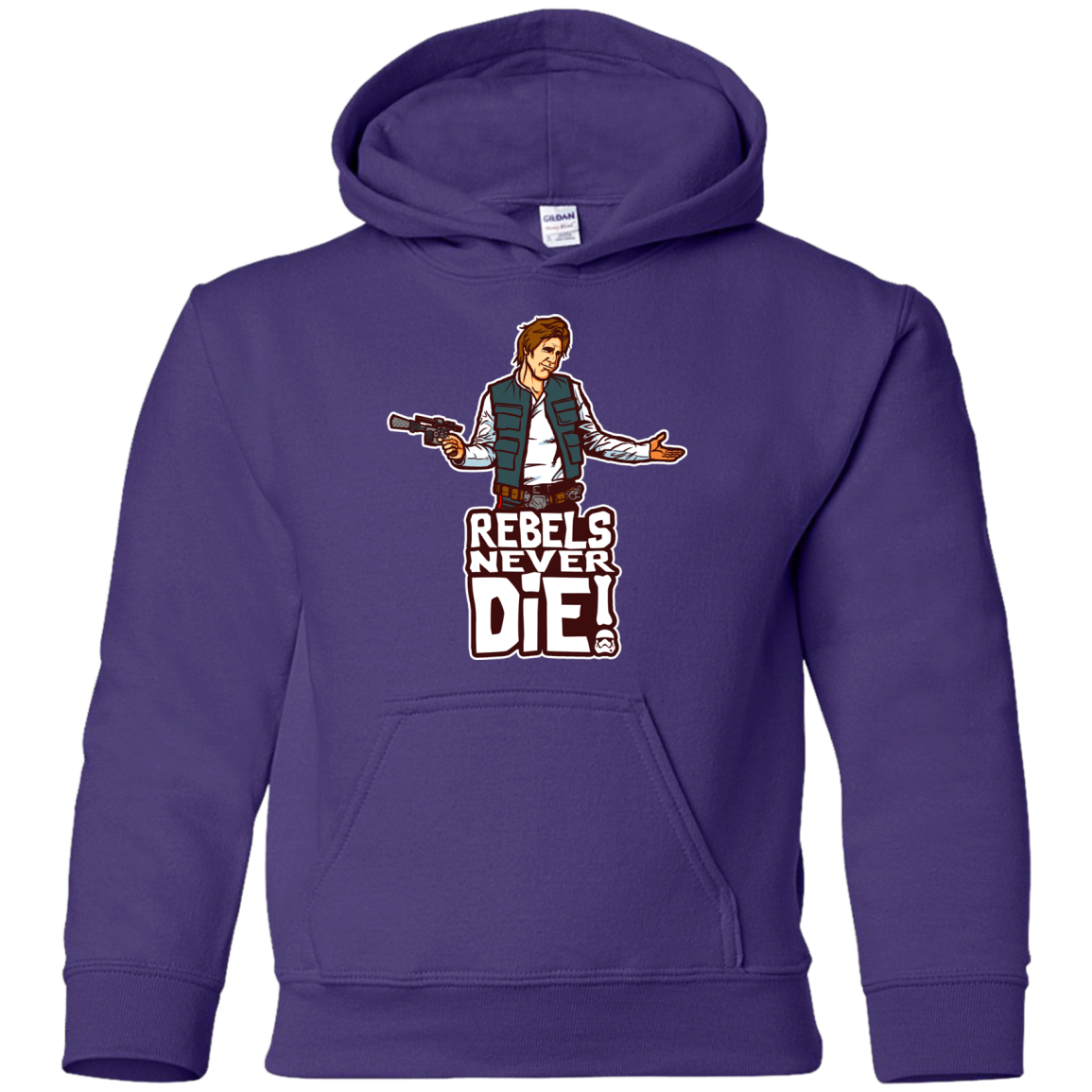 Rebels Never Die Youth Hoodie