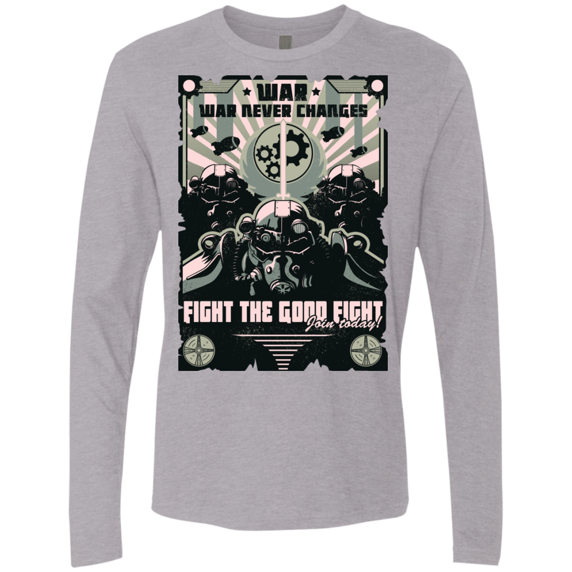 War Never Changes Men's Premium Long Sleeve