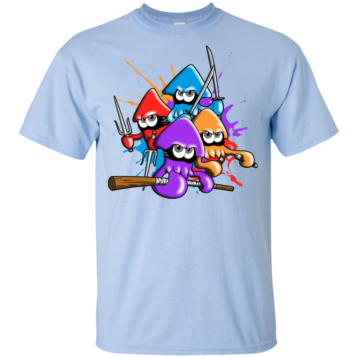 Teenage Mutant Ninja Squids Youth T-Shirt