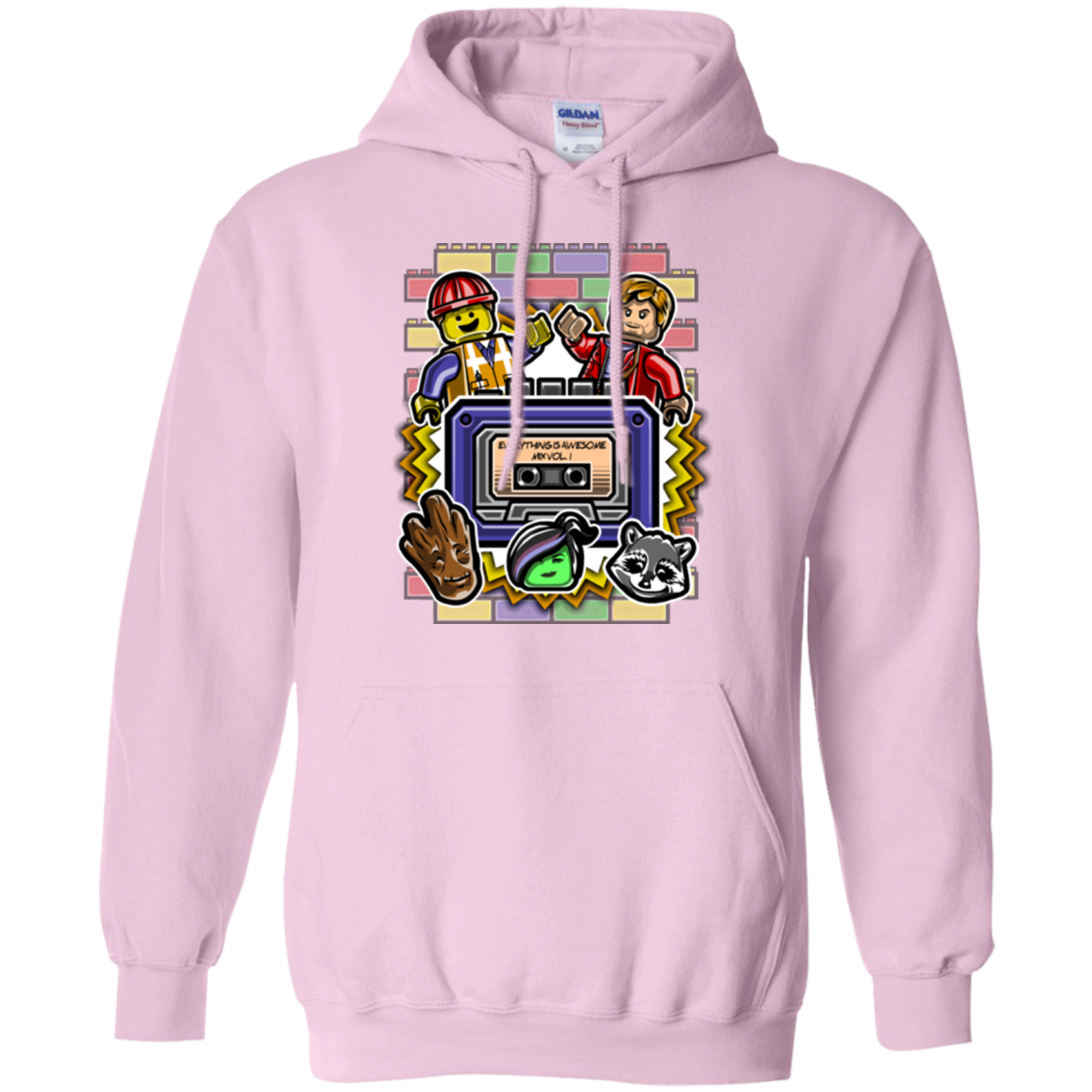Everything is awesome mix Pullover Hoodie