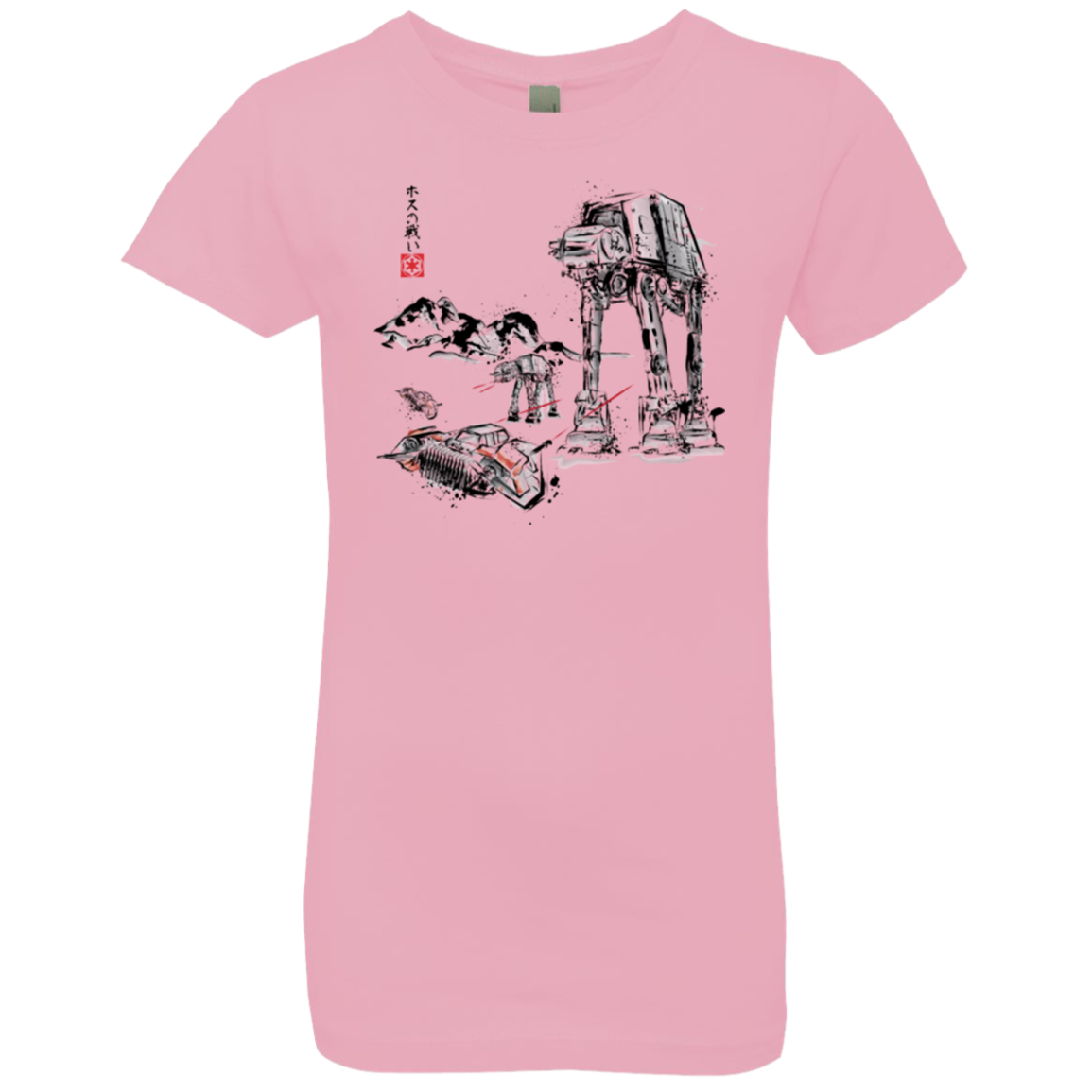 Battle in the Snow Sumi e Girls Premium T-Shirt