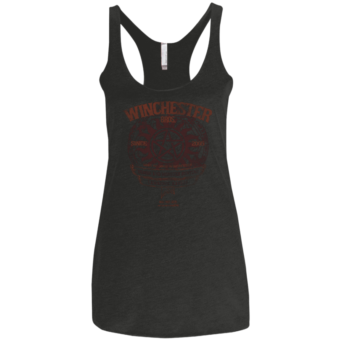 Winchester Bros Women's Triblend Racerback Tank